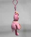 Ty Beanie Baby (Plastic Key Clip) - Foofa the Flower Bubble, Yo Gabba Gabba