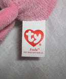 Ty Beanie Baby (Plastic Key Clip) - Foofa the Flower Bubble, Yo Gabba Gabba