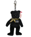 Ty Beanie Baby (Metal Key Clip) - Kernow the Bear, UK Exclusive