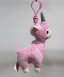 Ty Beanie Baby (Plastic Key Clip) - Lana the Unicorn Llama