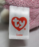 Ty Beanie Baby (Plastic Key Clip) - Lana the Unicorn Llama