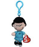 Ty Beanie Baby (Plastic Key Clip) - Lucy the Girl