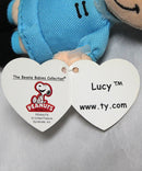 Ty Beanie Baby (Plastic Key Clip) - Lucy the Girl