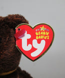 Ty Beanie Baby (Metal Key Clip) - M.C. Beanie, Ty MBNA Exclusive