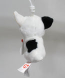 Ty Beanie Baby (Plastic Key Clip) - Marcel the French Bulldog