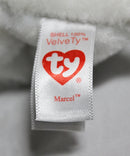 Ty Beanie Baby (Plastic Key Clip) - Marcel the French Bulldog