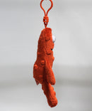 Ty Beanie Baby (Plastic Key Clip) - Muno the Cyclops, Yo Gabba Gabba