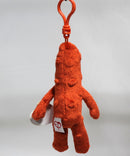 Ty Beanie Baby (Plastic Key Clip) - Muno the Cyclops, Yo Gabba Gabba