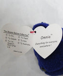 Ty Beanie Baby (Metal Key Clip) - Omnia the Bear, Harrods Exclusive