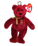 Ty Beanie Baby (Metal Key Clip) - Omnibus the Bear, Harrods Exclusive