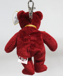 Ty Beanie Baby (Metal Key Clip) - Omnibus the Bear, Harrods Exclusive