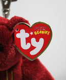 Ty Beanie Baby (Metal Key Clip) - Omnibus the Bear, Harrods Exclusive