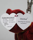 Ty Beanie Baby (Metal Key Clip) - Omnibus the Bear, Harrods Exclusive