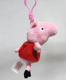 Ty Beanie Baby (Plastic Key Clip) - Peppa Pig