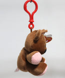 Ty Beanie Baby (Plastic Key Clip) - Pooky the Bear