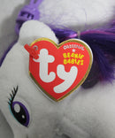 Ty Beanie Baby (Plastic Key Clip) - Rarity, My Little Pony