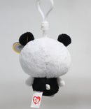 Ty Beanie Baby (Plastic Key Clip) - Shi Shi the Sneezing Panda, Moshi Monsters, UK Exclusive