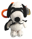 Ty Beanie Baby (Plastic Key Clip) - Snoopy the Halloween Dog