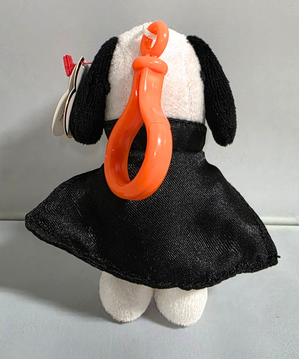 Ty Beanie Baby (Plastic Key Clip) - Snoopy the Halloween Dog