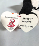 Ty Beanie Baby (Plastic Key Clip) - Snoopy the Halloween Dog
