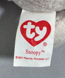 Ty Beanie Baby (Plastic Key Clip) - Snoopy the Halloween Dog