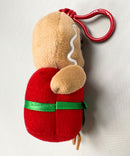 Ty Beanie Baby (Plastic Key Clip) - Sweetsy the Gingerbread Man, Glitter Eyes, Winter holidays,Christmas