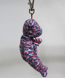 Ty Beanie Baby (Metal Key Clip) - USA the Patriotic Bear