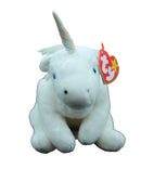 Ty Beanie Baby: Mystic the Unicorn - Iridescent Horn - Coarse Mane