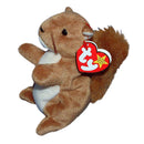 Ty Beanie Baby: Nuts the Squirrel