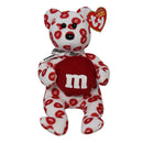 Ty Beanie Baby: M&M's - Red the Teddy Bear