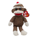 Ty Beanie Baby: Brown Sock Monkey