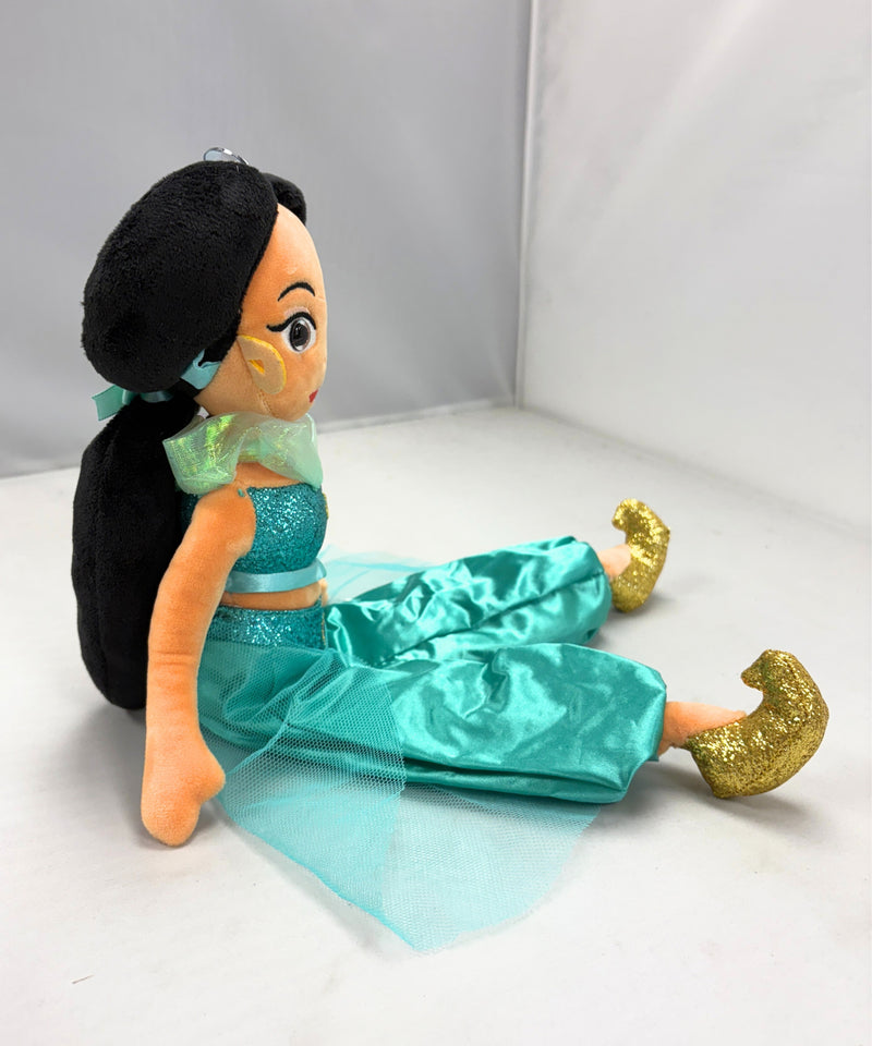 Ty Buddy - Jasmine from Aladdin Doll, Large, Glitter Eyes, Disney Sparkle
