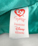Ty Buddy - Jasmine from Aladdin Doll, Large, Glitter Eyes, Disney Sparkle
