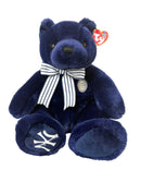 Ty Buddy - World Class the Teddy Bear (Yankees logo right foot), (10"), New York Yankees