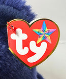 Ty Buddy - World Class the Teddy Bear (Yankees logo right foot), (10"), New York Yankees