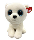 Ty Classic - Arctic the Polar Bear, Medium (9"), Glitter Eyes