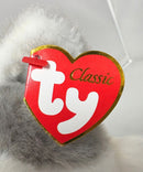 Ty Classic - Bandit the Gray Raccoon, (9"), Glitter Eyes