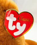Ty Classic - Brownie the Brown Bear, Medium, Glitter Eyes, Classics