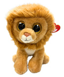 Ty Classic - Louie the Lion, Medium (9"), Glitter Eyes