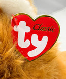 Ty Classic - Louie the Lion, Medium (9"), Glitter Eyes