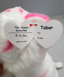 Ty Classic - Tabor the White and Pink Tiger