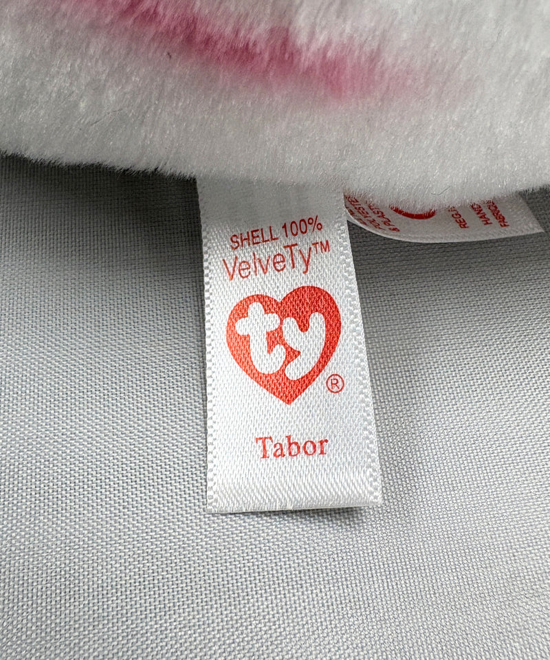 Ty Classic - Tabor the White and Pink Tiger