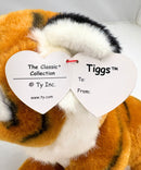 Ty Classic - Tiggs the Bengal Tiger, Medium (9"), Glitter Eyes