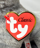 Ty Classic - Wiggy the Gray Seal, (8"), Glitter Eyes