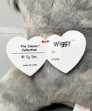 Ty Classic - Wiggy the Gray Seal, (8"), Glitter Eyes