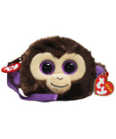 Ty Gear- Coconut the Monkey, Glitter Eyes, Wristlet Purse