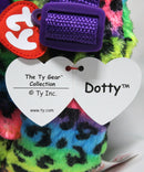 Ty Gear- Dotty the Leopard, Glitter Eyes, Purse