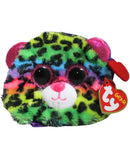 Ty Gear- Dotty the Leopard, Glitter Eyes, Wristlet Purse