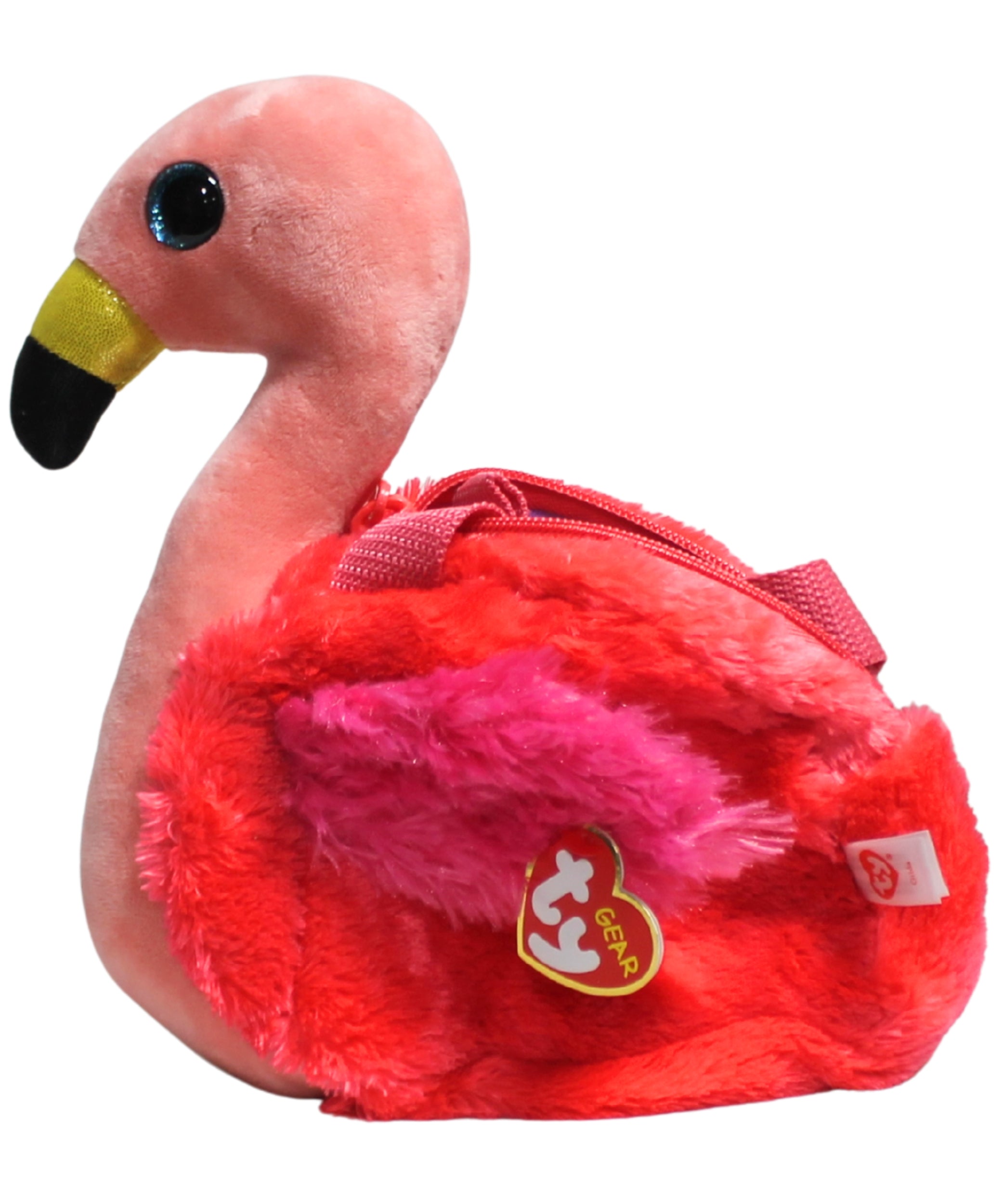 Ty Gear- Gilda the Flamingo, Glitter Eyes, Purse