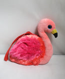 Ty Gear- Gilda the Flamingo, Glitter Eyes, Wristlet Purse